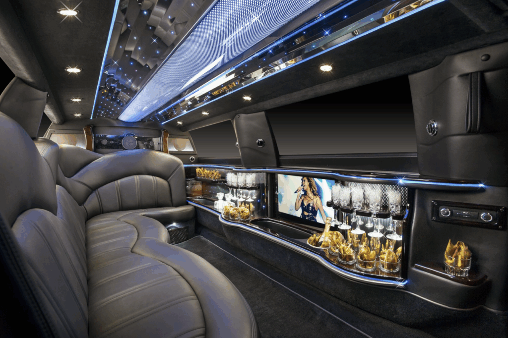 Traditional Limo Interior